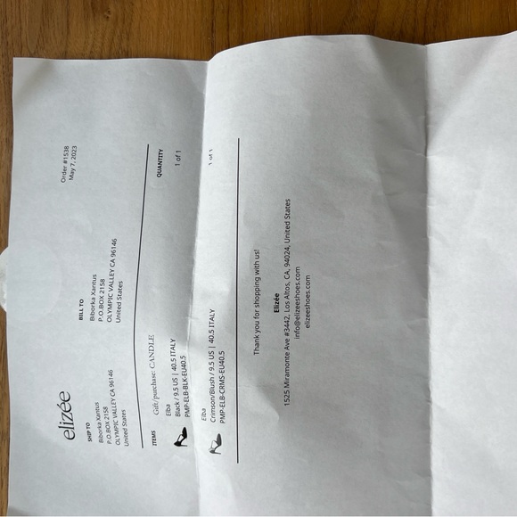 Elizee black pump Brand new in box. Handmade in Europe. Us 9. Napa leather. - Picture 9 of 12